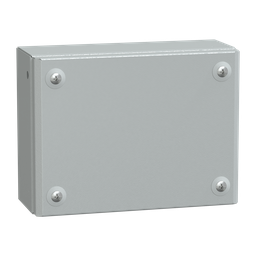 NSYSBM15208 – Metal industrial box plain door H150xW200xD80 IP66 IK10 RAL 7035