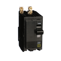 QOB2155237 – Mini circuit breaker, QO, 15A, 2 pole, 120/240VAC, 10kA, bolt on, ring