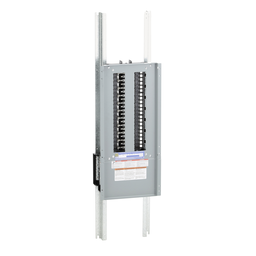 NQ42L4 – Panelboard interior, NQ, main lugs, 400A, Al bus, 42 pole spaces, 1 phase, 3 wire, 240VAC, 48VDC
