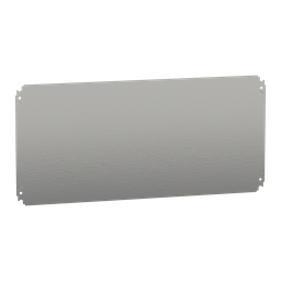 NSYMM48 – Plain mounting plate H400xW800mm made of galvanised sheet steel