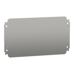 NSYMM2540 – Plain mounting plate H250xW400mm made of galvanised sheet steel