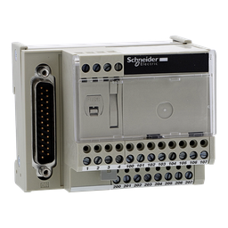 ABE7CPA21 – connection sub-base ABE7 – for distribution of 4 analog output channels