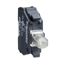 ZBV18B1 – Light block, Harmony XB4, Harmony XB5, flashing, for head 22mm, universal LED, screw clamp terminals, 24V