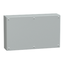 NSYSBM305012 – Metal industrial box plain door H300xW500xD120 IP66 IK10 RAL 7035