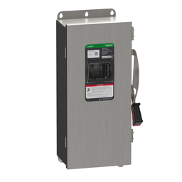 VH323NDSGL – Safety switch, VisiPacT, heavy duty, fused, viewing window, NEMA 4X, 240V, 100A, 3 pole, neutral installed, ground lugs