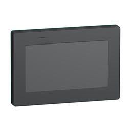 HMISTM6400FW – Touch panel display, Harmony ST6, 7″W display, 1COM, 2Ethernet, USB host&device, 24 VDC, no Logo on front display