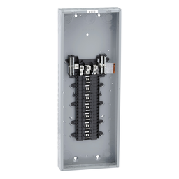 QO342L225G – Load center, QO, 3 phase, 42 spaces, 42 circuits, 225A fixed main lugs, NEMA1, gnd bar
