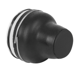 XACB9122 – Head for push button, Harmony XAC, plastic, black, booted, operating travel 4mm