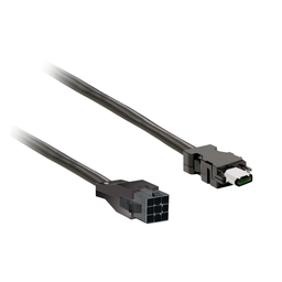 VW3M8D1AR15 – encoder cable 1,5m shielded, leads connection for BCH2.B/.D/.F, CN2 plug