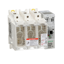 GS2GU3N – TeSys GS, disconnect switch, fuse, 3 P, 600 V, UL 60 A, Type J fuse