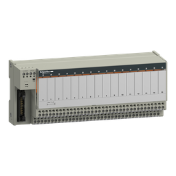 ABE7R16T230 – Sub-base with plug-in electromechanical relay ABE7 – 16 channels – relay 10 mm