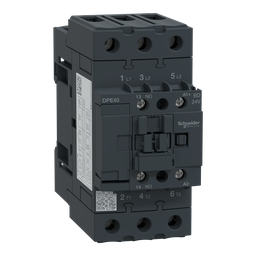 DPE40BD – IEC contactor,Easy TeSys DPE,nonreversing,40A,3P,25HP at 480V AC,24VDC coil
