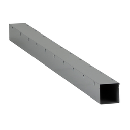 LDB810 – Wireway, Square-Duct, 8 inch by 8 inch, 10 feet long, hinged cover, N1 paint, NEMA 1