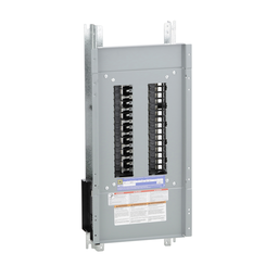 NQ30L2C – Panelboard interior, NQ, main lugs, 225A, Cu bus, 30 pole spaces, 1 phase, 3 wire, 240VAC, 48VDC