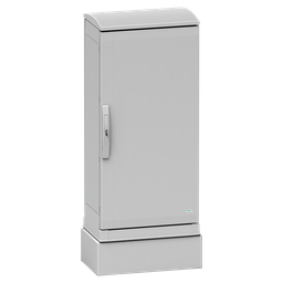 NSYZZ2124G – Polyester glassreinf. plinth for encl PLAZ(T)124 front opening IP44-IK10 RAL7035