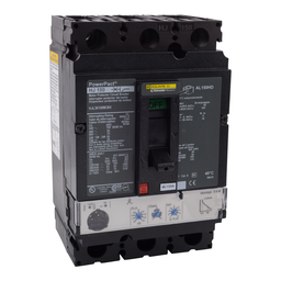 HJL36150M38X – Motor circuit protector, PowerPacT H, 150A, 3 pole, 600VAC, 25kA, lugs, Micrologic 2.2M, 80%