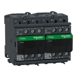 LC2D12BDV – TeSys Deca reversing contactor – 3P(3 NO) – AC-3 –