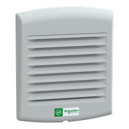 NSYCVF38M115PF – ClimaSys forced vent. IP54, 38m3/h, 115V, with outlet grille and filter G2