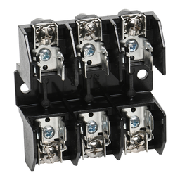 9080FB3211 – Terminal block, Linergy, fuse holder, Class H, 30A, 250V, 3 pole
