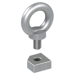 NSYSMEB – set of 4 Spacial SM M12 lifting eyebolt – galvanized cast steel