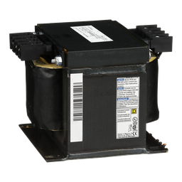 9070T750D20 – Transformer, Type T, industrial control, 750VA, 1 phase, 208/230/460V primary, 115V secondary, 115C rise