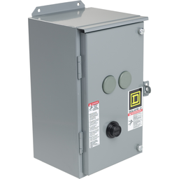 9991SDA11 – NEMA Contactor and NEMA Motor Starter, Type S, nonreversing, enclosure, for NEMA Size 2, 8903SP and 8903L, NEMA 12/3R