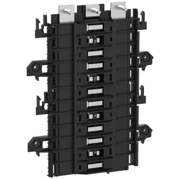 QON324S200 – Load center interior, QO, mounting base, 3 phase, 24 spaces, 200A main studs, OEM