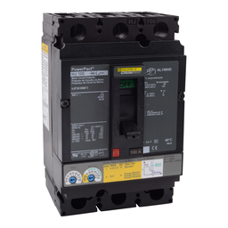 HJP36100M73 – Motor circuit protector, PowerPacT H, 100A, 3 pole, 600VAC, 25kA, lugs, thermal magnetic, 80%