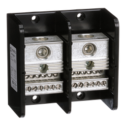 9080LBA265112 – Power distribution block, Linergy, 2 pole, 1 line, 12 load, 380A Cu, 310A Al, 600V