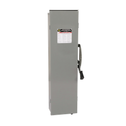 DT321RB – Safety switch, double throw, fusible, 30A, 240VAC, 250VDC, 3 pole, 7.5hp, NEMA 3R, bolt on provision