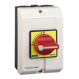 VCF02GE – Enclosed switch disconnector,TeSys Control,for ON/emergency stop,10A,IP65