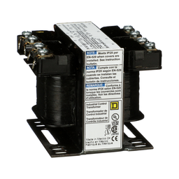 9070T50D31 – Transformer, Type T, industrial control, 50VA, 1 phase, 240x480V primary, 120/240V secondary, 55C rise