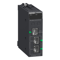 BMENOC0301C – network module, Modicon M580, Ethernet IP/Modbus TCP, coated