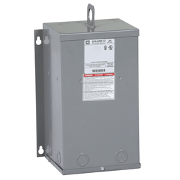 Square D 3S43F 3 kVa 120 x 240 VAC Primary 12/24 VAC Secondary Dry Type Buck and Boost Transformer