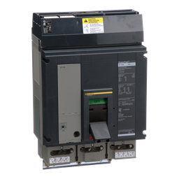 PGA36100 – Circuit breaker, PowerPacT P, 1000A, 3 pole, 600VAC, 18kA, I-Line, ET1.0l, 80%, ABC