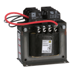 9070TF250D20 – Industrial control transformer, Type TF, 1 phase, 250VA, 208/230/460V primary, 115V secondary, 50/60Hz