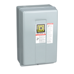 8903LXG40V02 – Contactor, Type L, multipole lighting, mechanically held, 30A, 4 pole, 600V, 110/120VAC 50/60Hz coil, NEMA 1