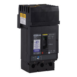 JGA36175SA – Circuit breaker, PowerPacT J, 175A, 3 pole, 600VAC, 18kA, I-Line, thermal magnetic, 80%, ABC, shunt