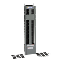 NF442L6C – Panelboard interior, NF, main lugs, 600A, Cu bus, Al neutral assembly, 42 pole spaces, 3 phase, 4 wire, 600Y/347VAC max