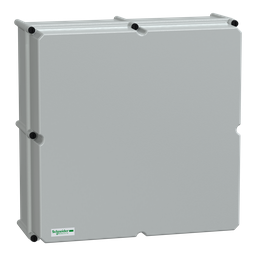 NSYPLSC5454AG – PLS box, polyester rear, opaque PC cover IP66 54x54x23cm