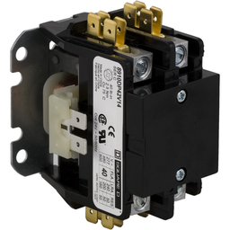 8910DP41V14 – Contactor, Definite Purpose, 40A, 1 pole, 24/24VAC 50/60Hz coil, open