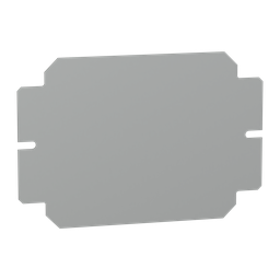 NSYMM12SB – Plain mounting plate H150xW200mm made of galvanised sheet steel