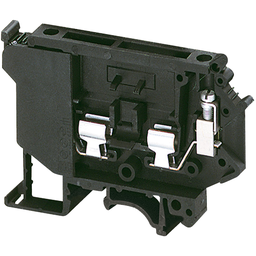 NSYTRV42SF5 – Terminal block, Linergy TR, fused disconnect type, for 5×20,5×25,5x30mm cartridge fuse, 2 points, 4mm², black