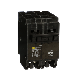 HOMT230230 – Quad tandem circuit breaker, Homeline, 2 x 2 pole at 30A, 120/240VAC, 10kA AIR, plug in, UL