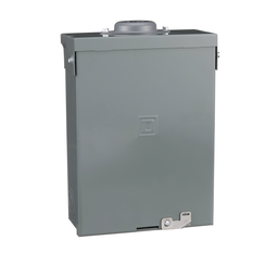 QO816L100RB – Load center, QO, 1 phase, 8 spaces, 16 circuits, 100A fixed main lugs, NEMA3R