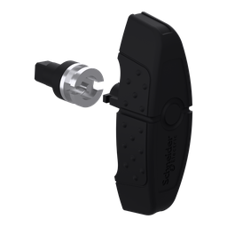 NSYAEDLB3S3D – Square lock insert 3mm for PanelSeT S3D encl.