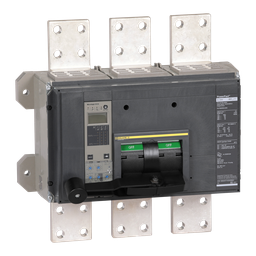 RJF36200U44A – Circuit breaker, PowerPacT R, 2000A, 3 pole, 600VAC, 25kA, busbar, Micrologic 6.0A, 80%