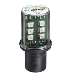 DL1BDB5 – LED bulb, Harmony XVB, BA 15d, orange, steady light, 24V AC/DC