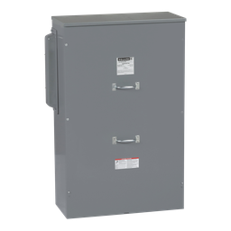 EZM1800TBU – Main lugs unit, EZ Meter-Pak, 800A, 120/240VAC, 1ph/3W, 800A bus, UG, Type 3R, EUSERC