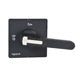 KAF3PZ – Handles and front plates,TeSys Control,black handle,black front,1-3 padlocking,4 screws fixing,for V5/V6